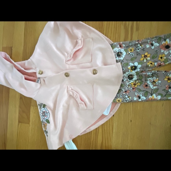 3 pc outfit cape legging shirt - Picture 1 of 4